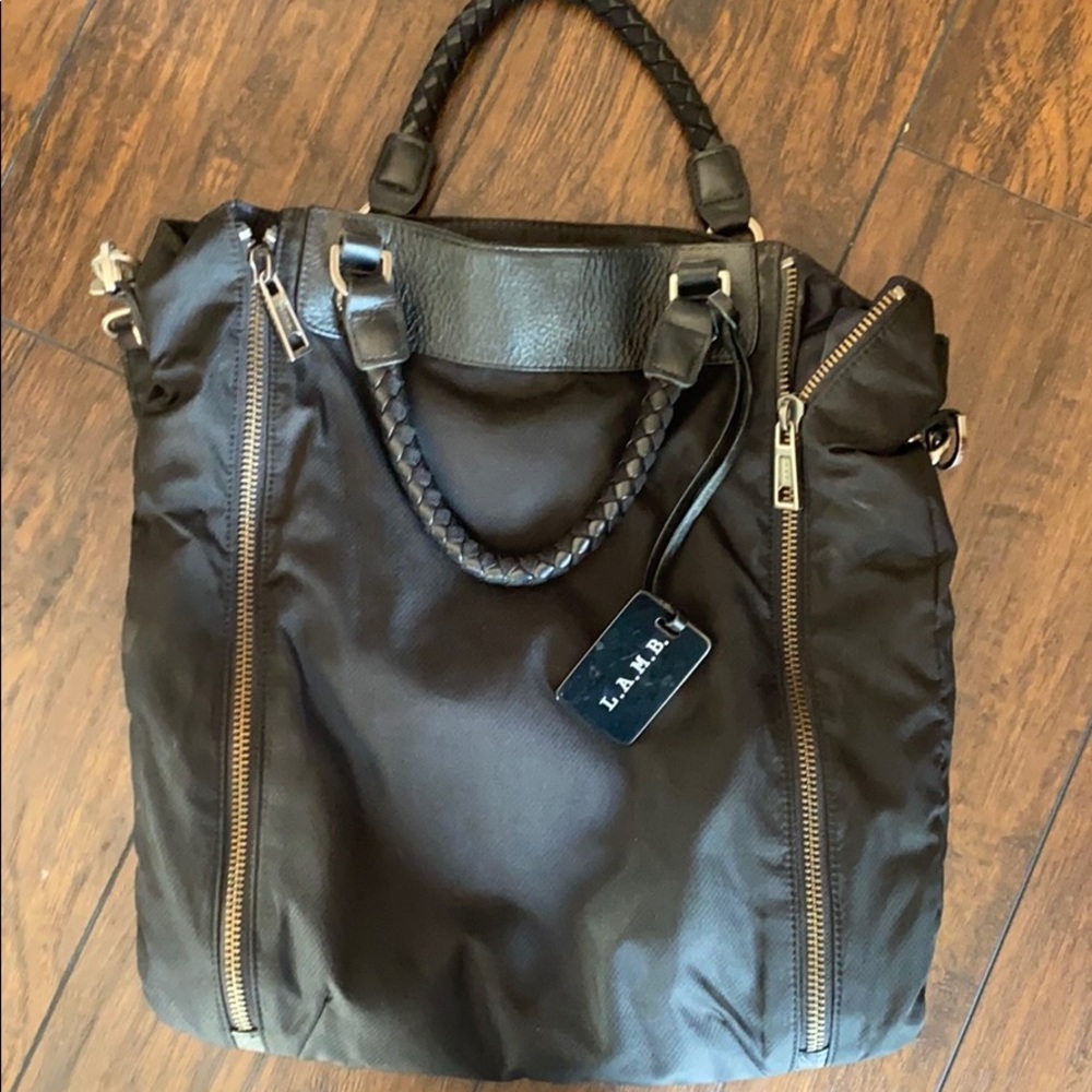 Black L.A.M.B. Tote Bag
